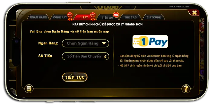 Nạp tiền Go88 qua ví điện tử nhanh chóng