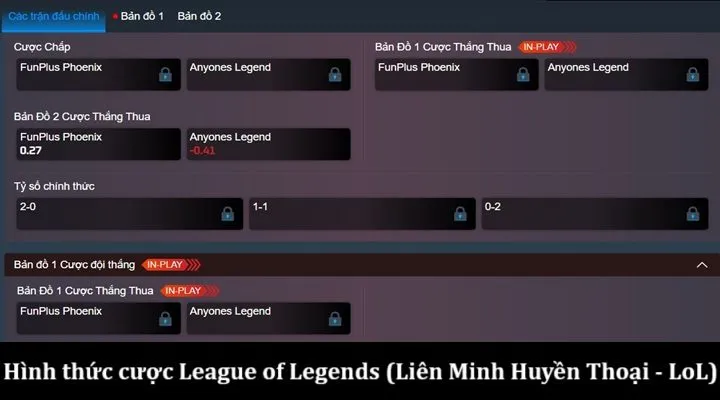 Cược League of Legends (Liên Minh Huyền Thoại - LoL) là gì?